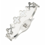 Women Silver-Plated Bangle-Style Bracelet