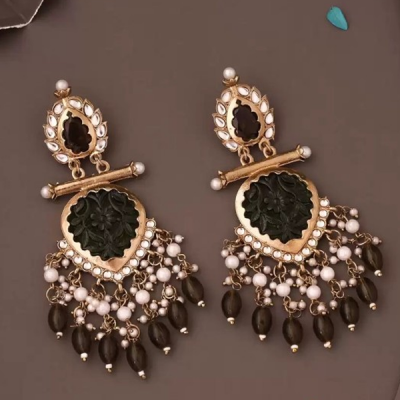 Contemporary Drop Earrings