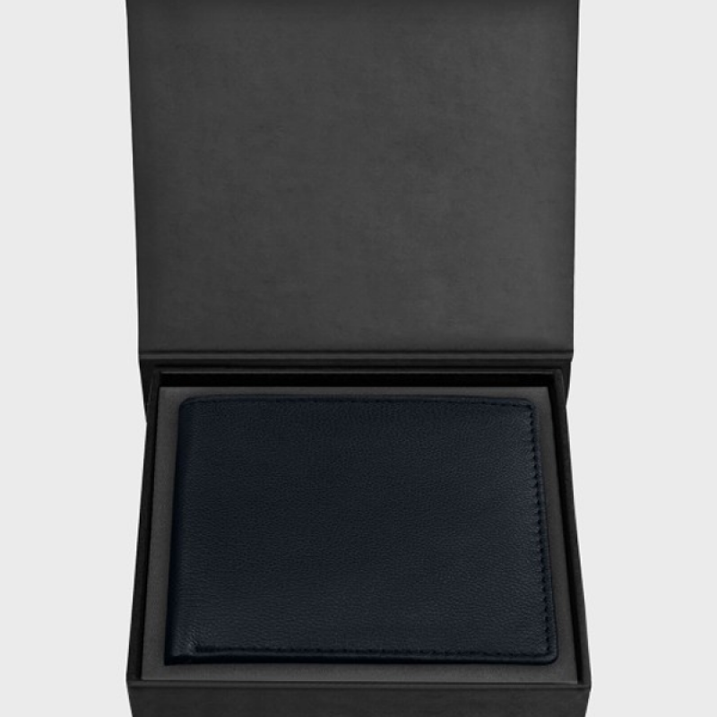 Men Leather Two Fold Wallet