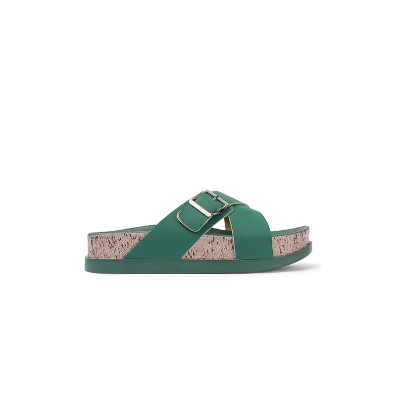 Women Solid Sliders