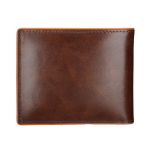 Men Brown Genuine Leather Wallet